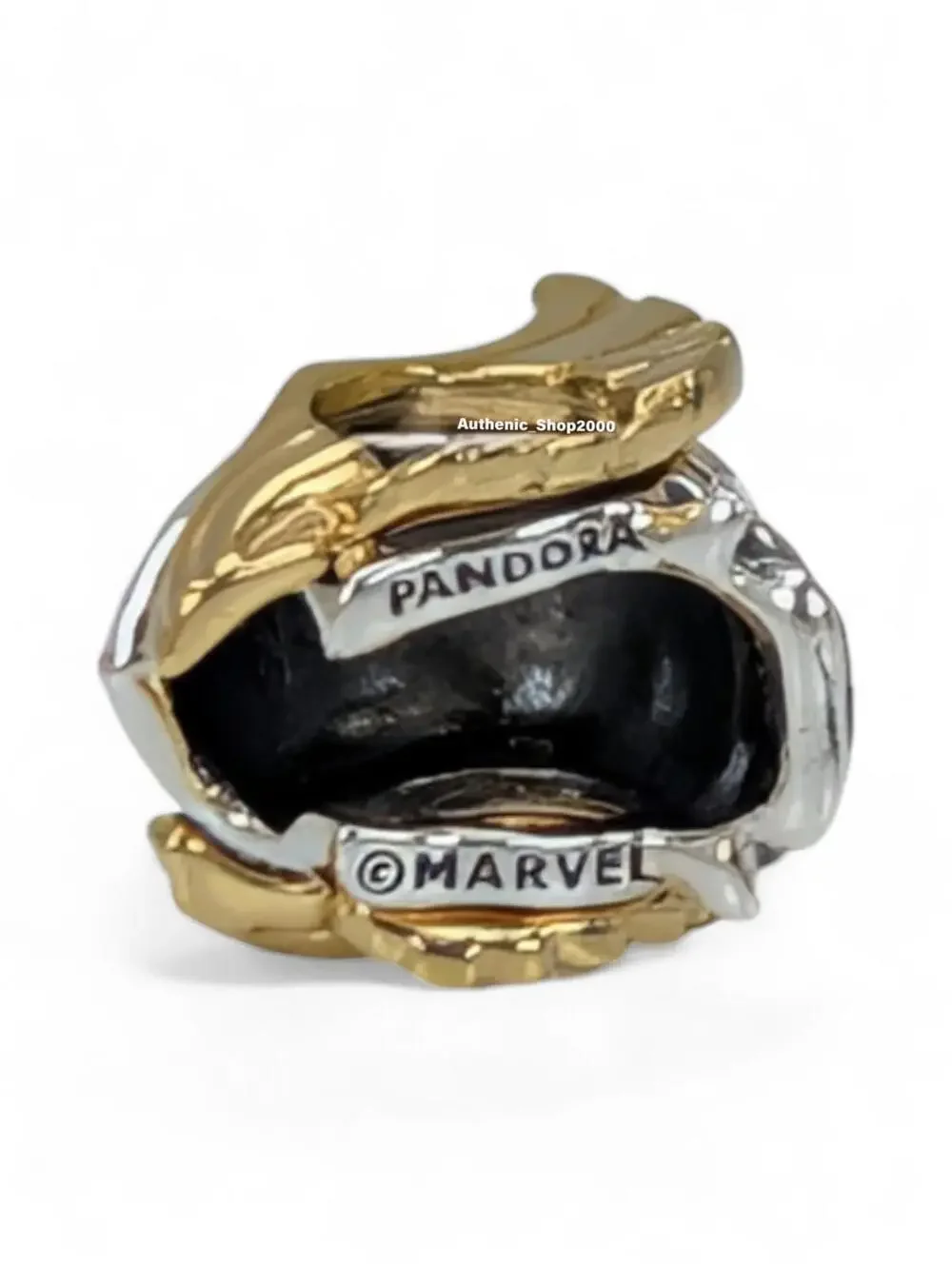 New PANDORA 14k Gold 925 Ale Marvel Thor Helmet Charm
